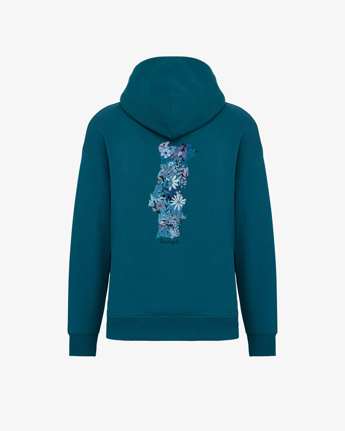 The Wild Atlas – Portugal in Bloom - EcoHug Oversize Hoodie