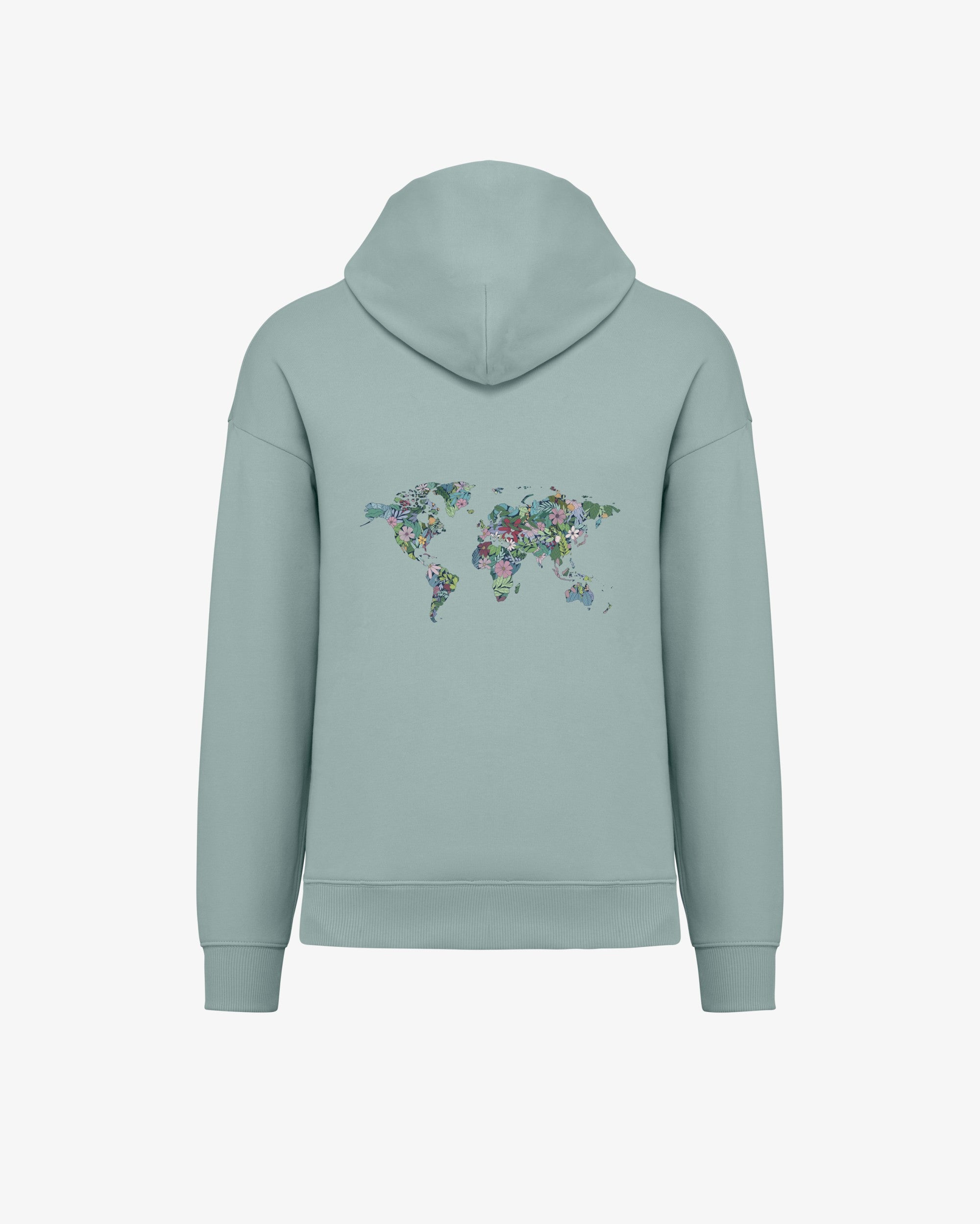 The Wild Atlas- Flora of the World - EcoHug Oversize Hoodie