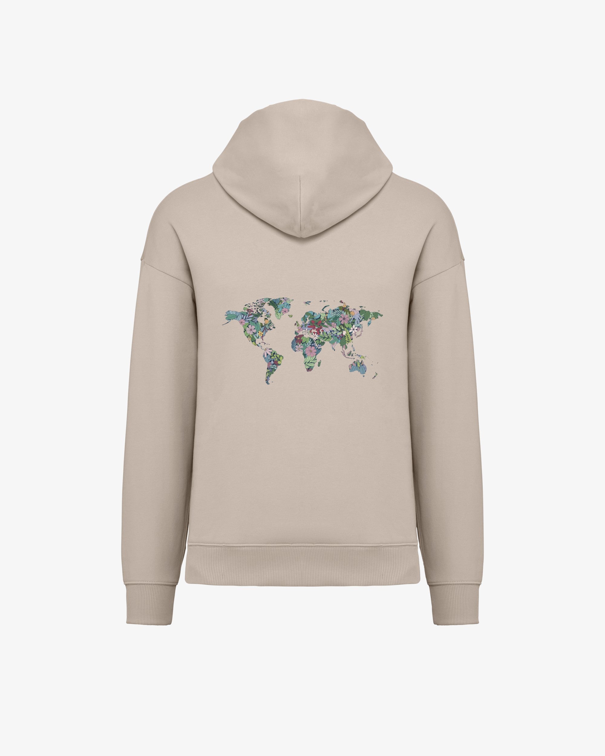 The Wild Atlas- Flora of the World - EcoHug Oversize Hoodie