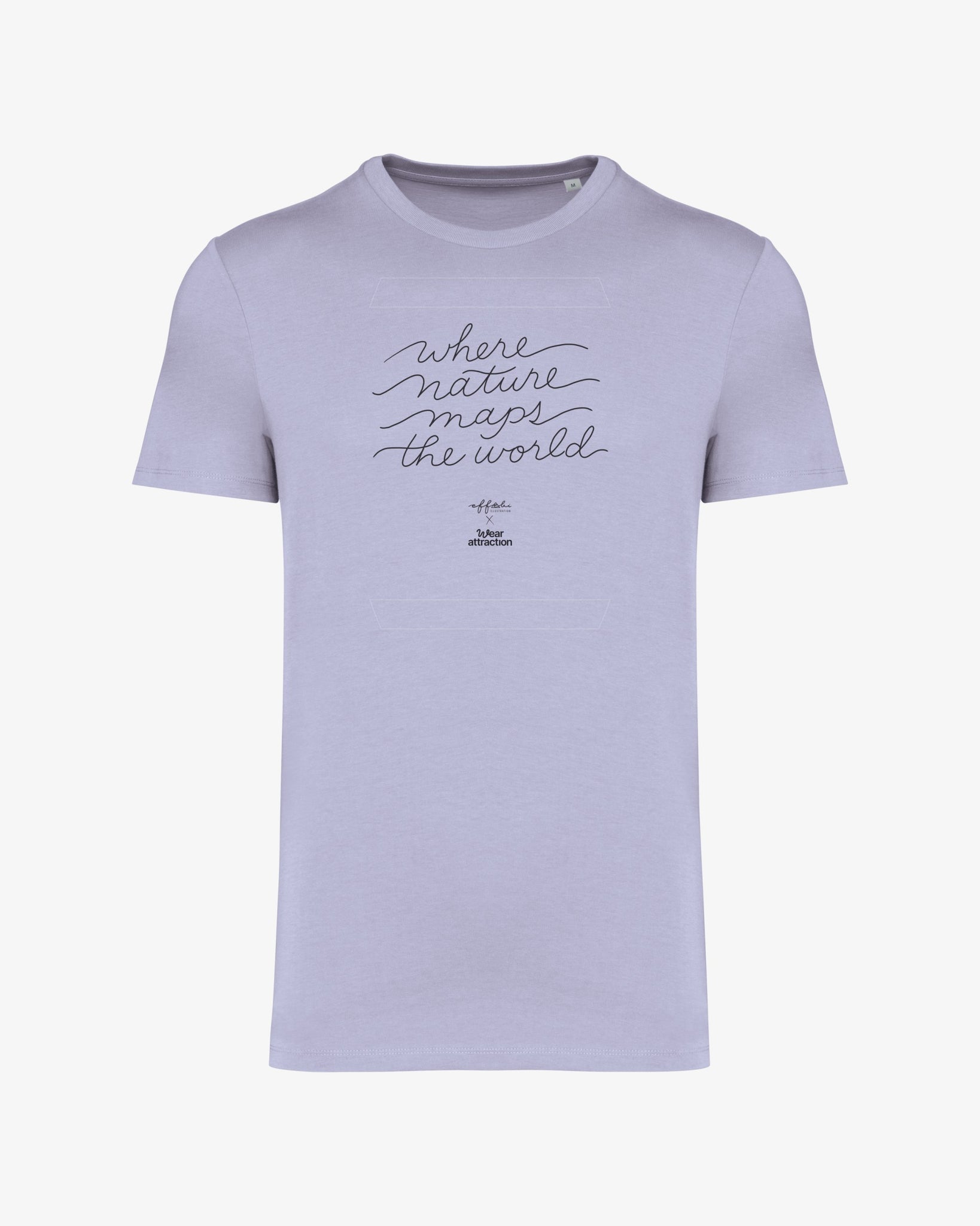 Where nature maps the world - EcoPure Unisex Tee