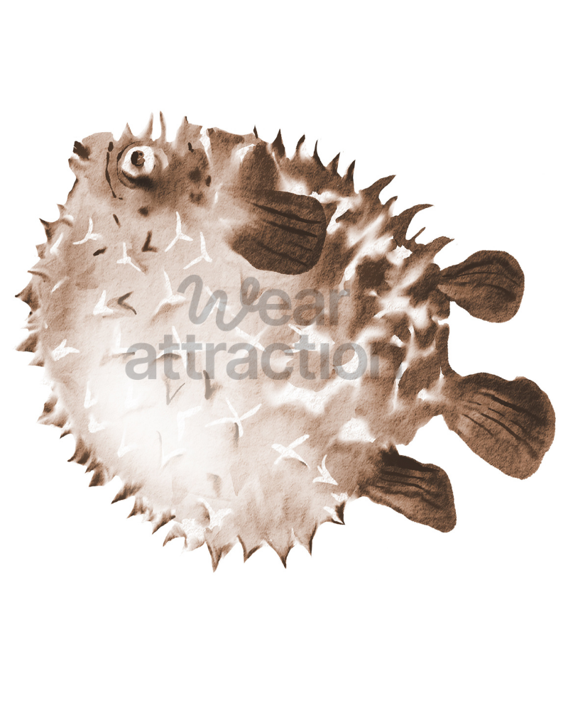 Brown Porcupinefish